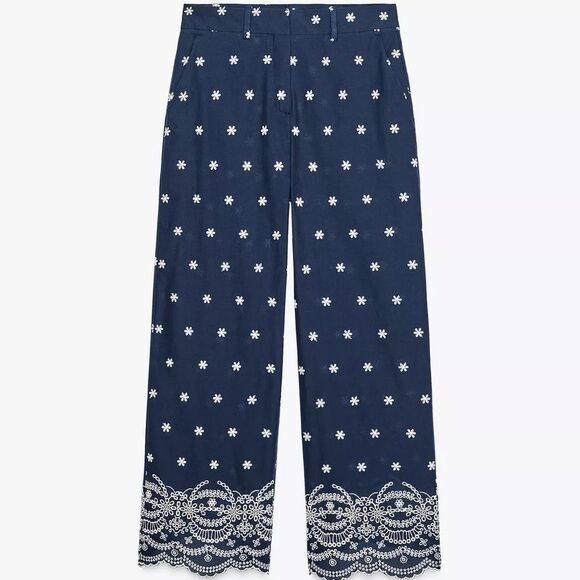 ZARA EMBROIDERED CULOTTES - Picture 4 of 8